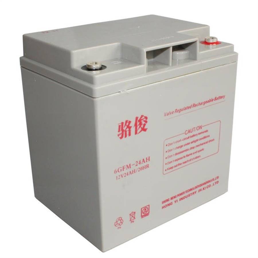 骆俊蓄电池6GFM-33AH 12V33AH/20HR光伏发电 配电柜 UPS电源