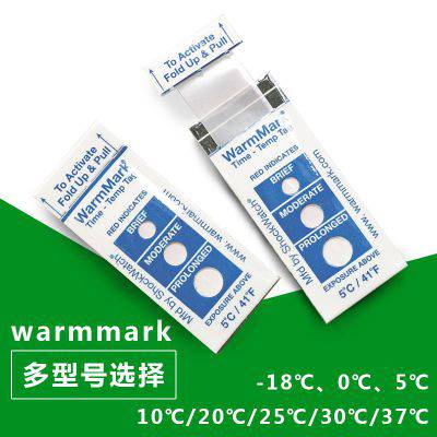 不可逆冷链疫苗warmmark温度标签 多阶梯温度监测指示标签 测温片