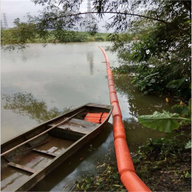 河道自浮式拦污排