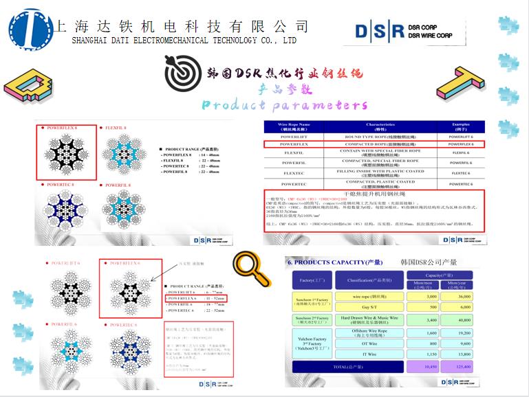 船舶用干熄焦钢丝绳