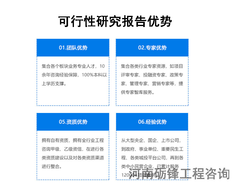 可行性报告可研报告