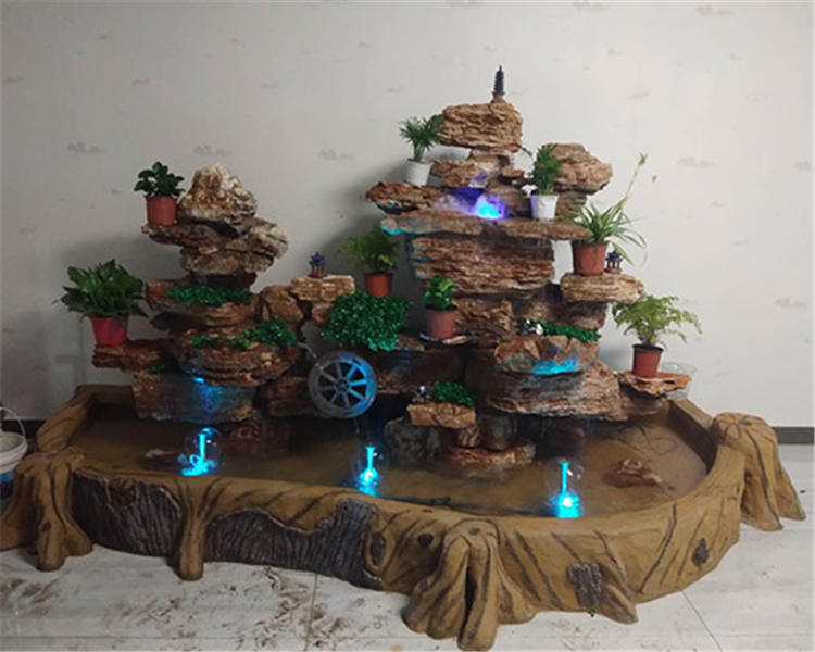 千層石假山工程-定襄千層石假山-太原恒陽假山制作