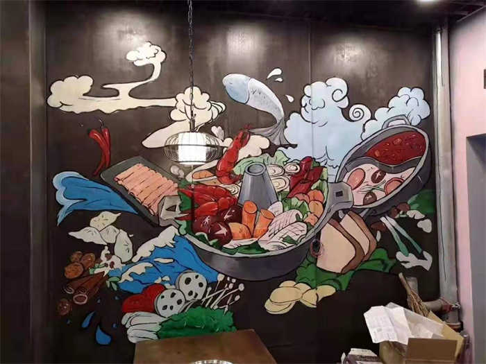 博物館壁畫定制-湖北博物館壁畫-興辰景模型