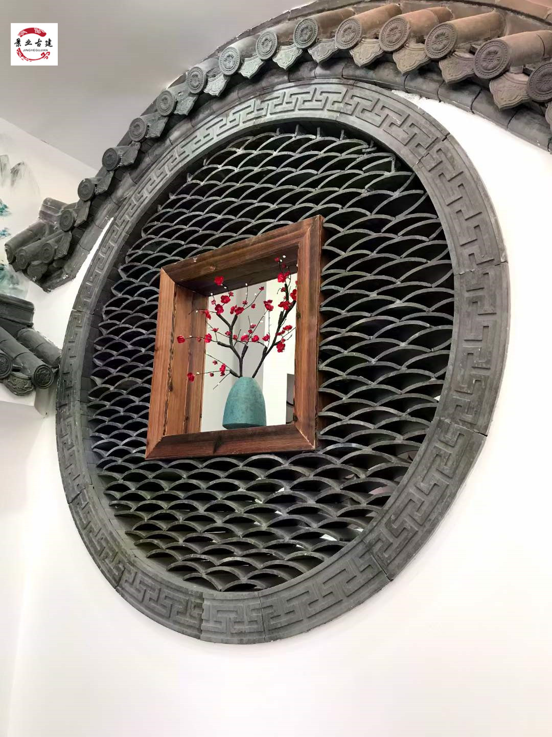 太原古建花瓦生產廠家 中式仿古窗花瓦