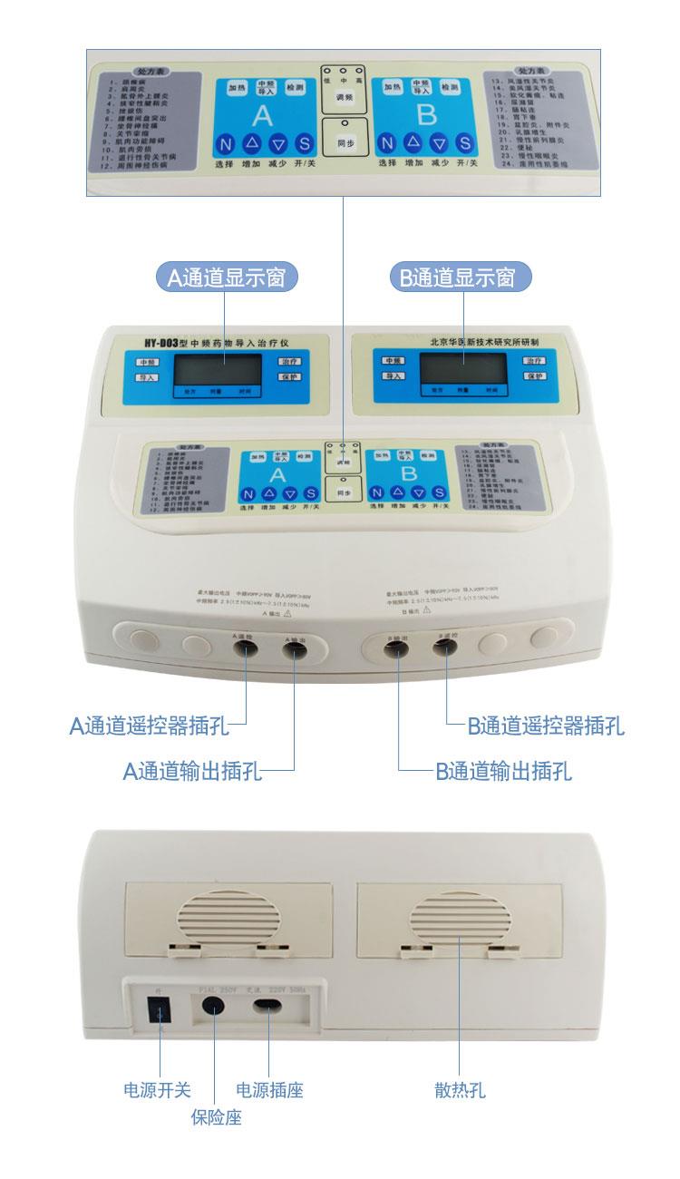 北京华医中频药物导入治疗仪批发