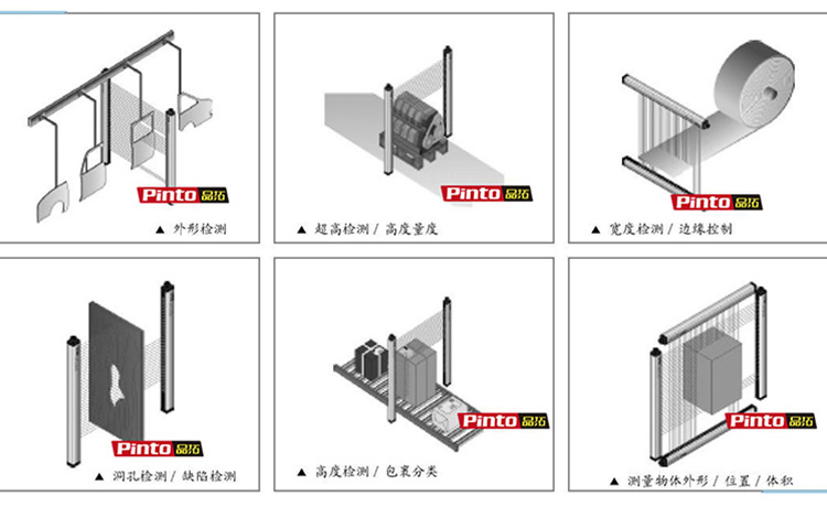 自动化生产装备测量光幕光栅