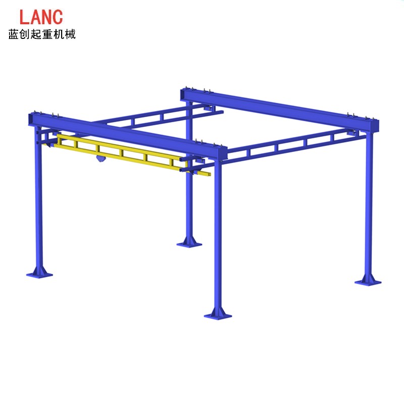 成都懸掛式剛性軌道廠家 組合式KBK軌道起重機