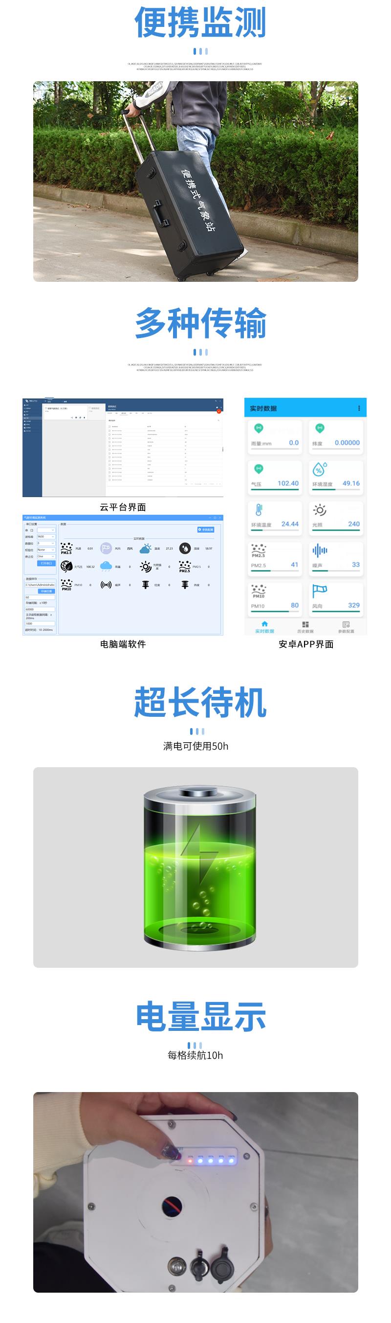 小型便携式自动气象站工作原理