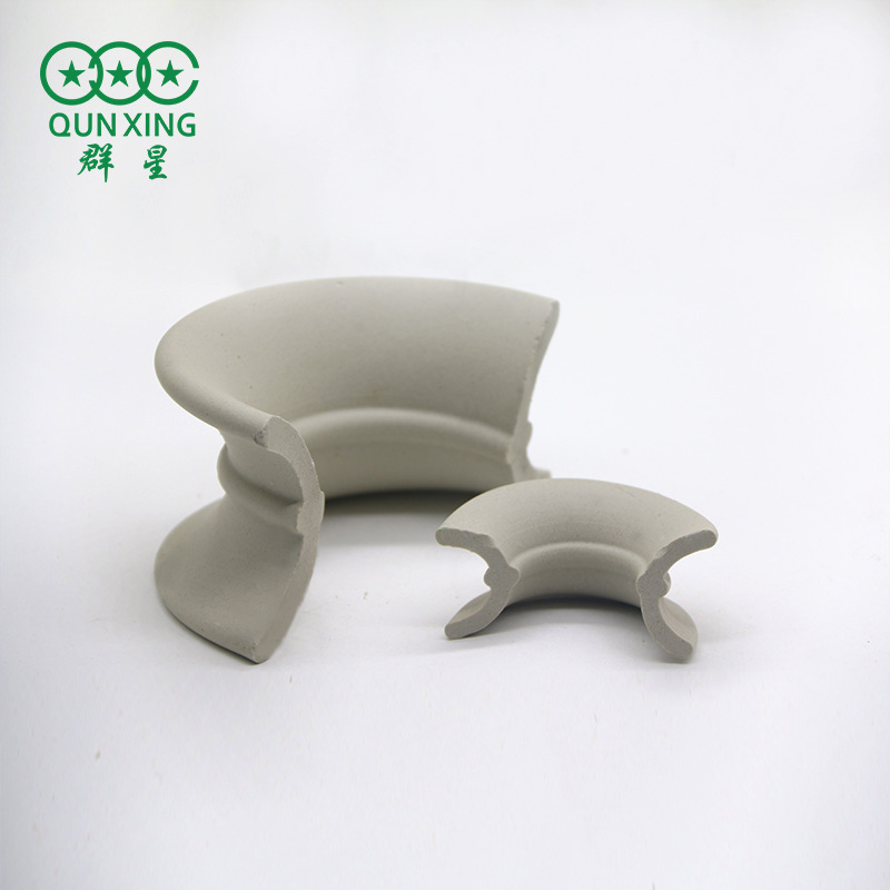 群星供應(yīng)陶瓷矩鞍環(huán)處理能力大壓降小干燥塔吸收塔使用