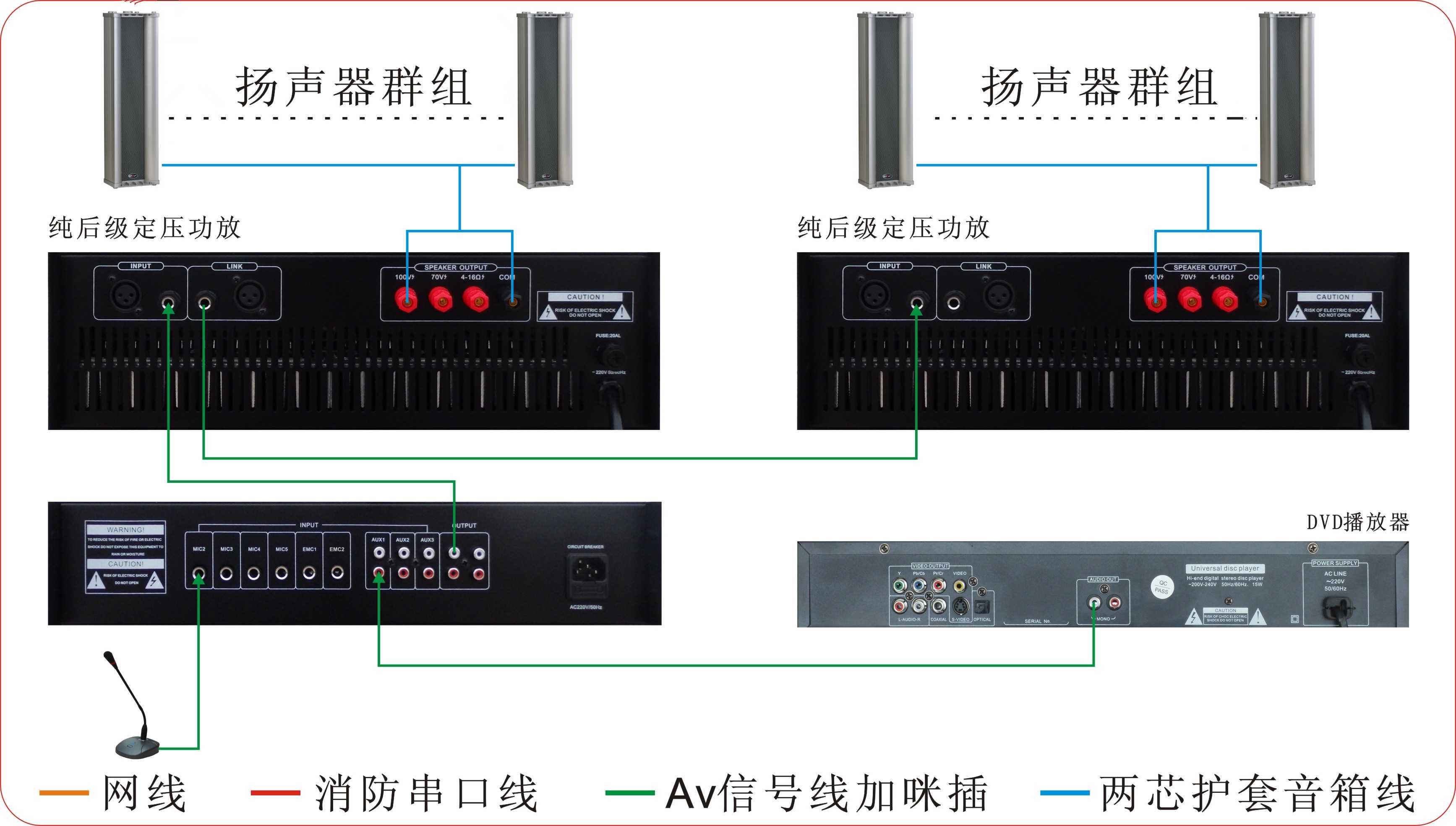 通辽定压广播功放