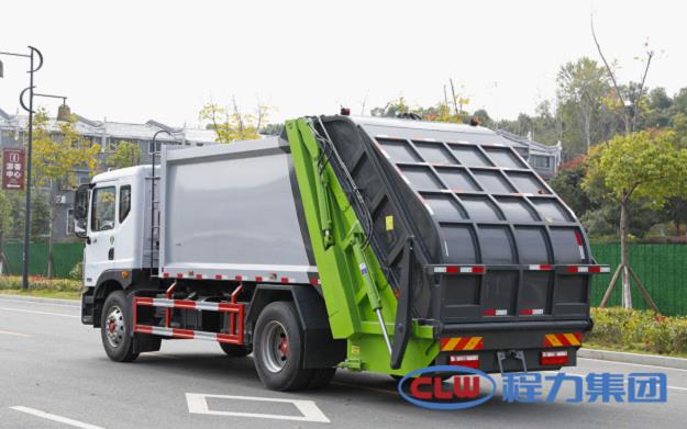 東風單橋大型垃圾壓縮車 密封式垃圾車 國六款上新