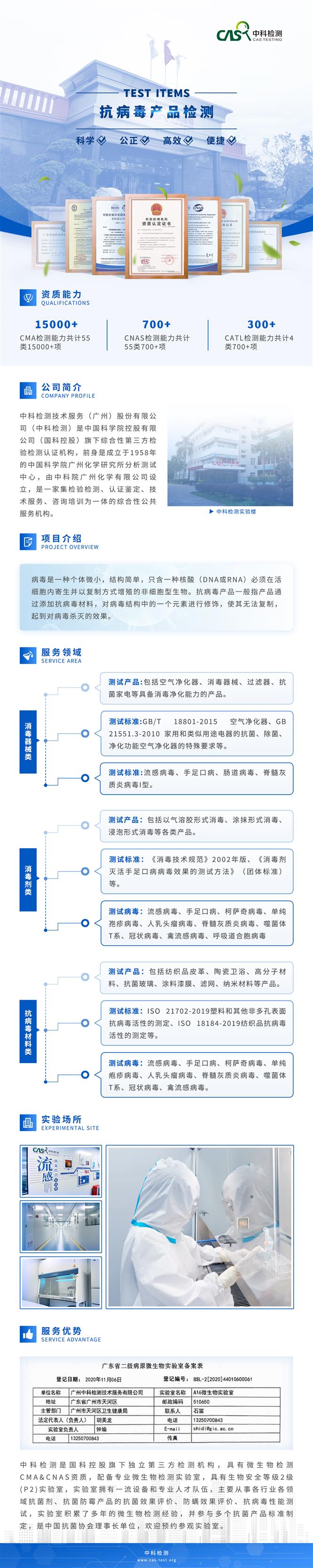 产品检测抑菌效果