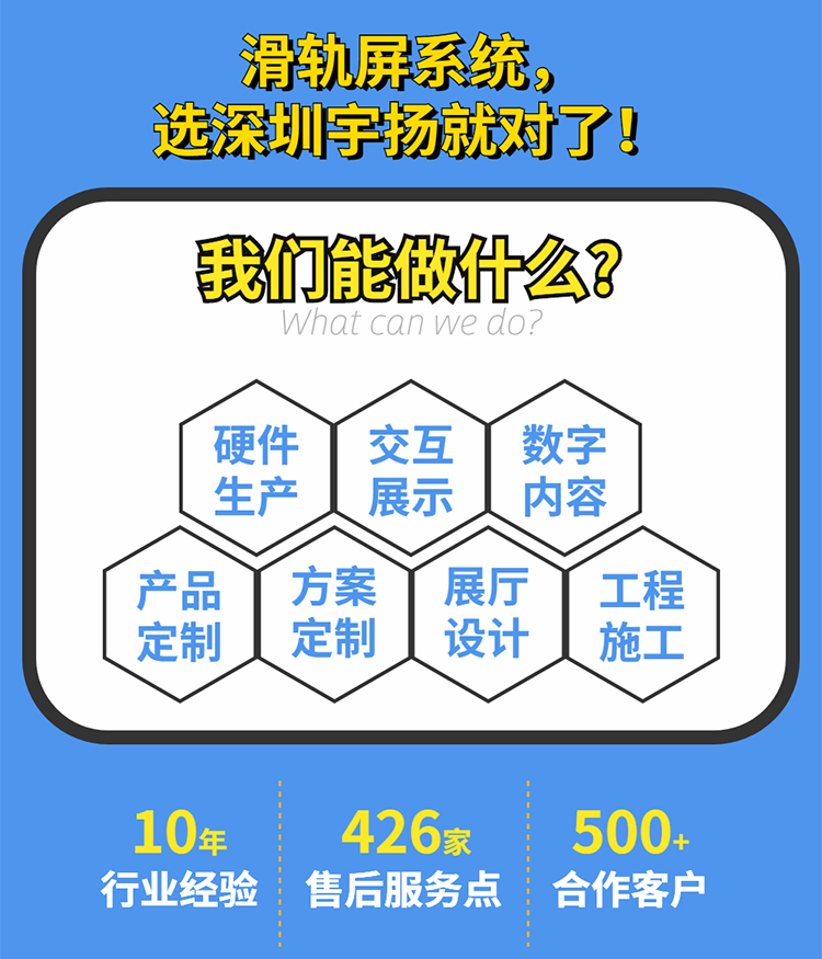 大兴安岭100寸LED轨道屏