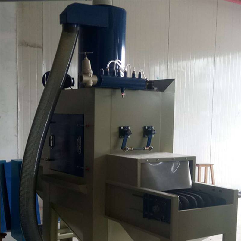 茶盤石板表面字體噴砂 玉樹噴砂機 輸送式自動噴砂機