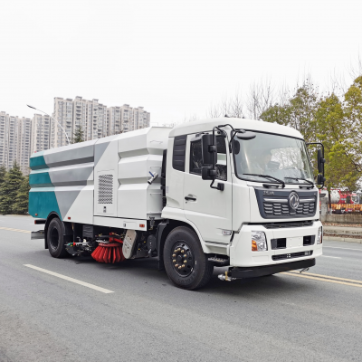 東風天錦16方洗掃車功能介紹 大型路面清掃車現車供應