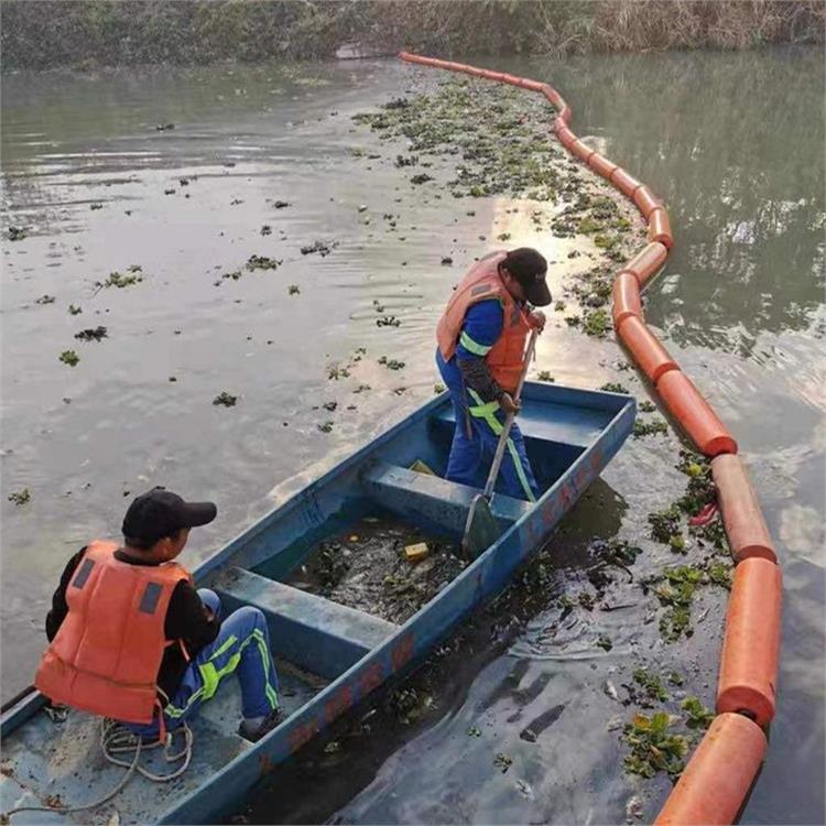 宜昌攔污浮筒水電站攔污浮索