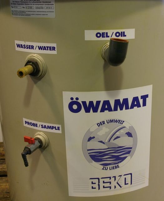 OWAMAT12空压机废油收集器