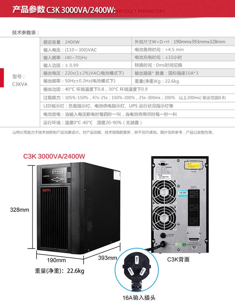 深圳山特UPS电源厂