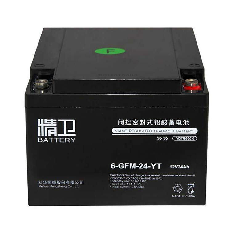 精卫蓄电池12V24AH