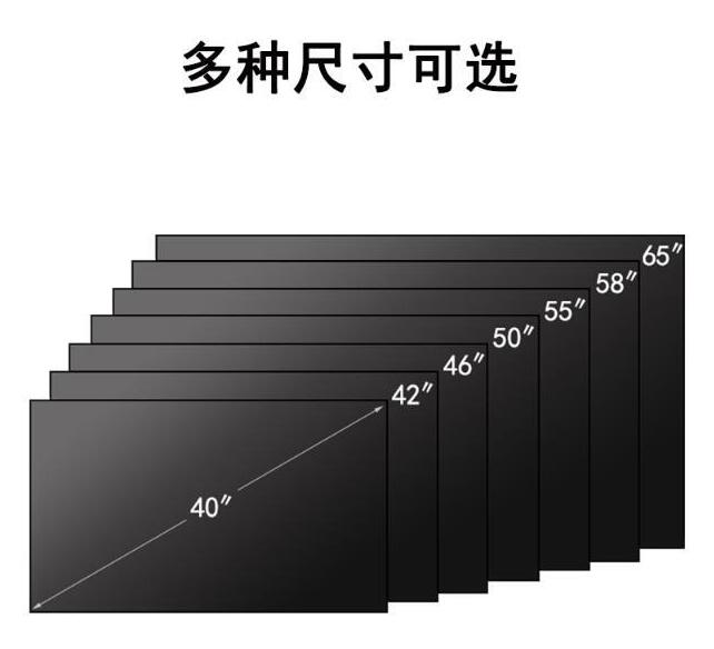 50/55/65寸安防监视器工控电容触摸一体广告机定制厂家