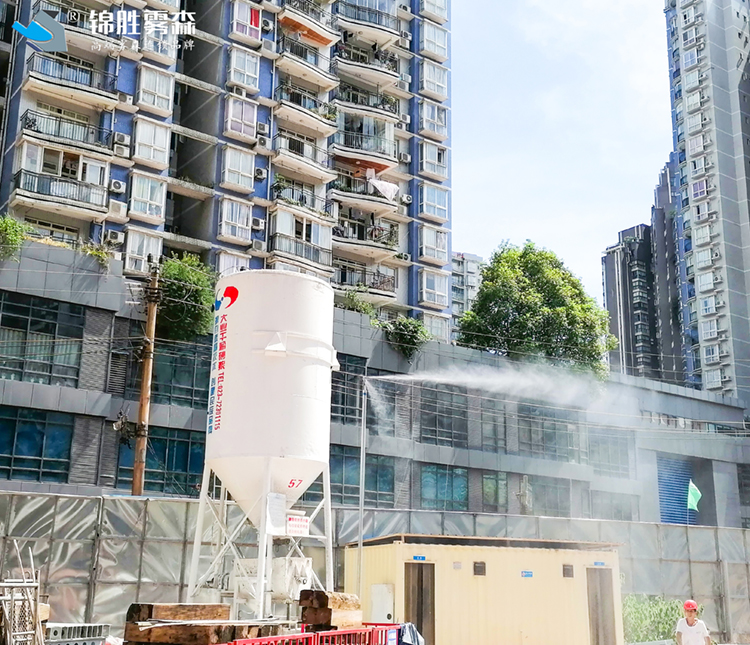 甘肃道路灯杆干雾抑尘配件