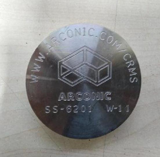 ARCONIC/ALCOA  美国铝业6201铝合金光谱标样SS-6201