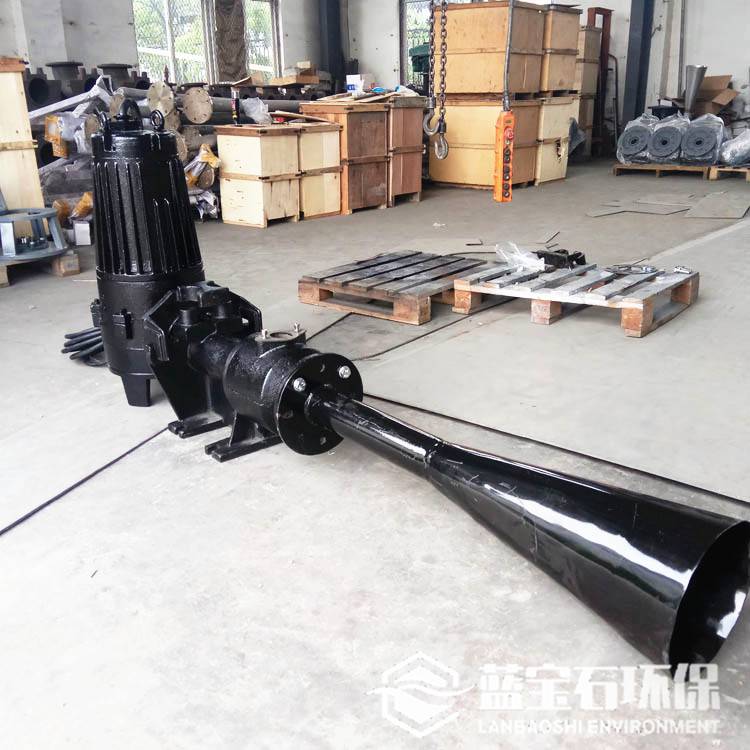 深水自吸式潛水射流曝氣機(jī)QSB3kw曝氣范圍