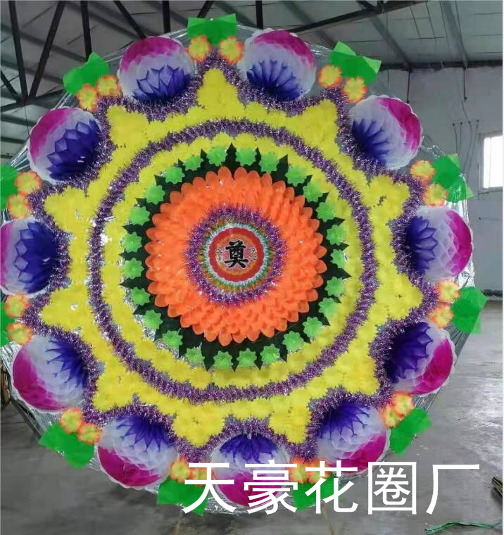 武漢批發(fā)花圈廠_天豪花圈廠