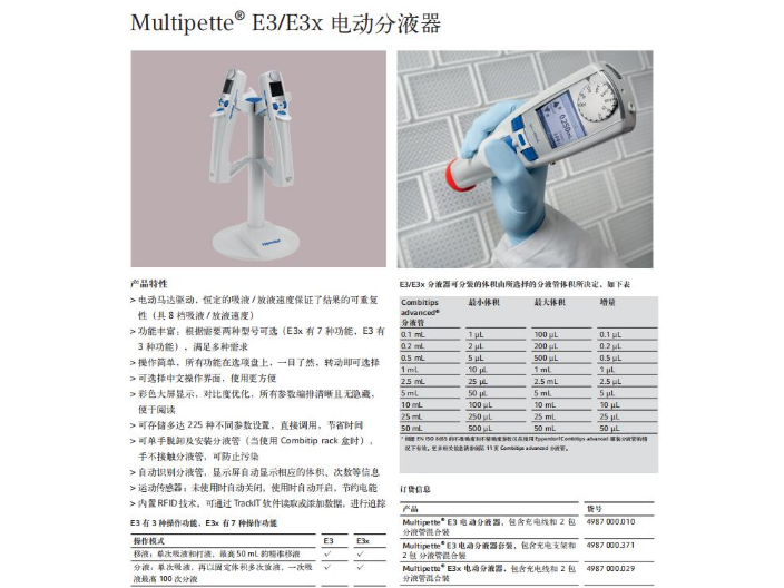 手动单道可调式移液器哪家好 深圳市众泰生物科技供应