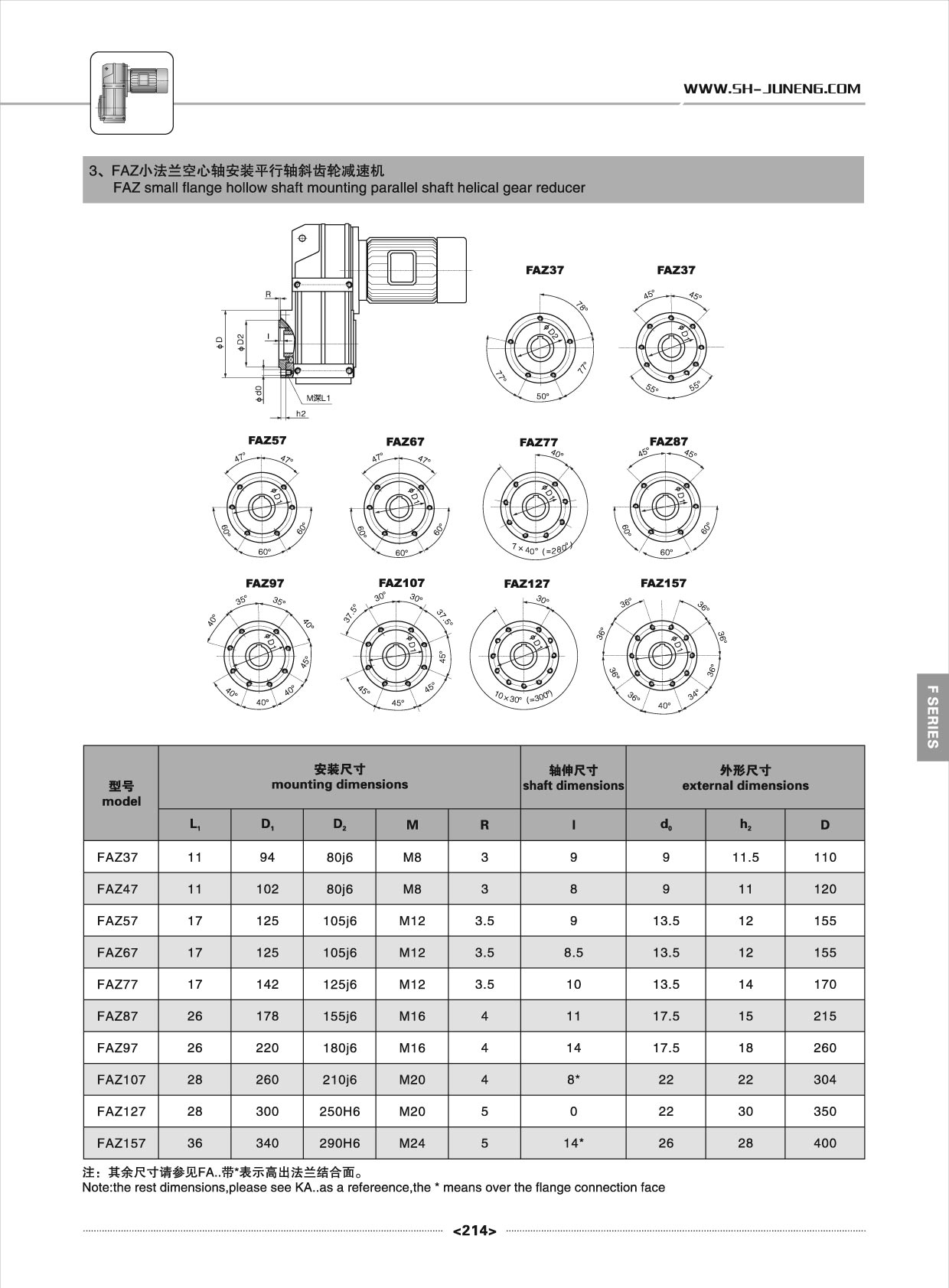 qy型起重机用硬齿面减速机