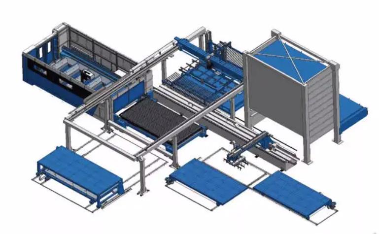 激光切割机设备上下料