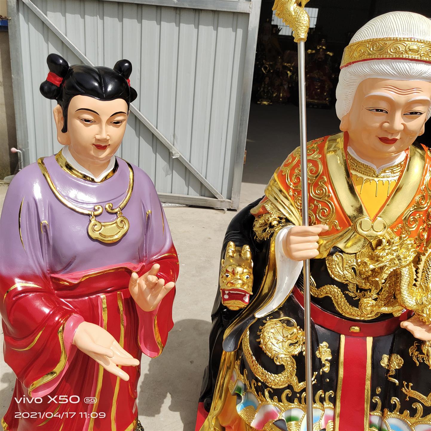 陜西玻璃鋼媽祖娘娘神像廠家供應 規格齊全 海神娘娘
