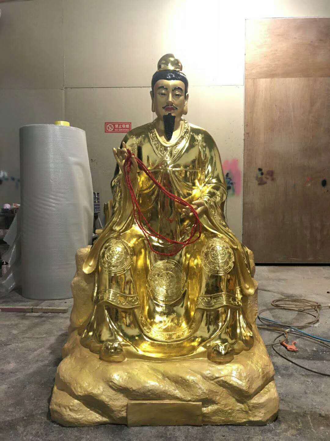 南陽玻璃鋼喜婆婆神像雕塑 月下老人 一手貨源