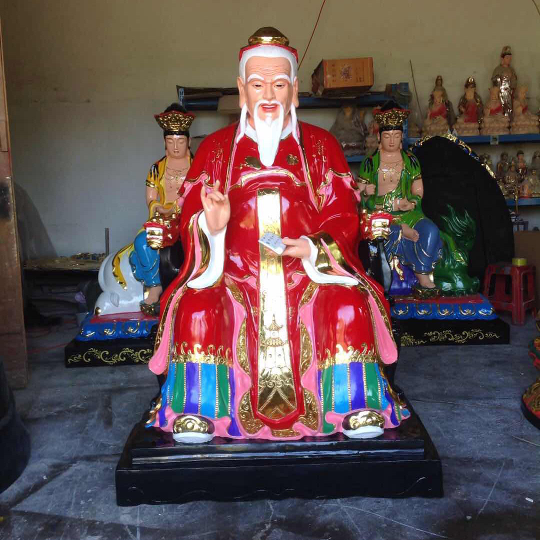 平?jīng)鰸h白玉月老神像神像雕塑 月老 一手貨源