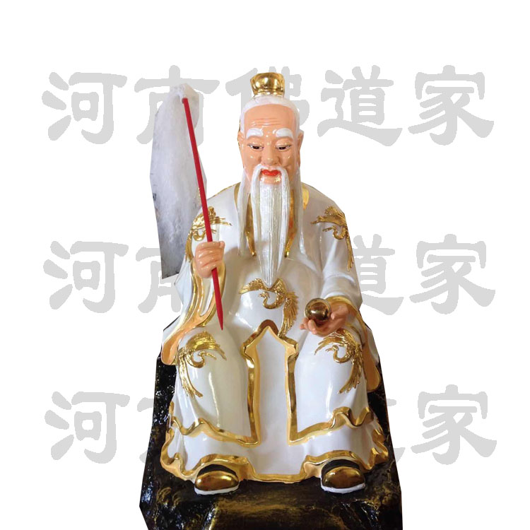 河南3米王禪老祖神像制作 道教三清 規格齊全