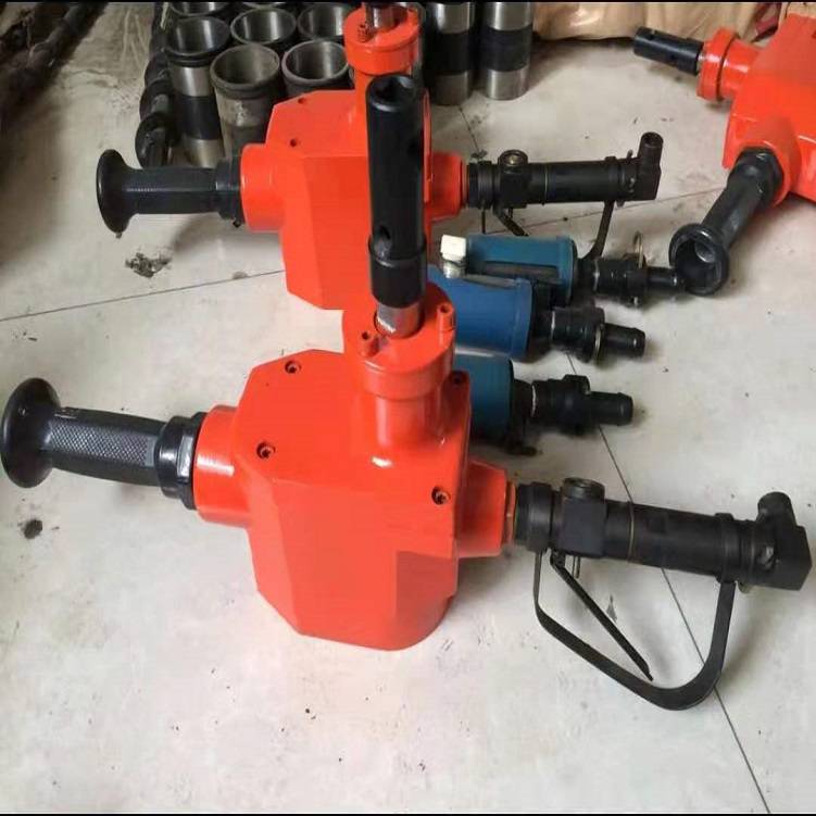 山朗ZQSZ-100/2.5架座支撐氣動手持式鉆機(jī)-ZQSJ90礦用風(fēng)動鉆機(jī)