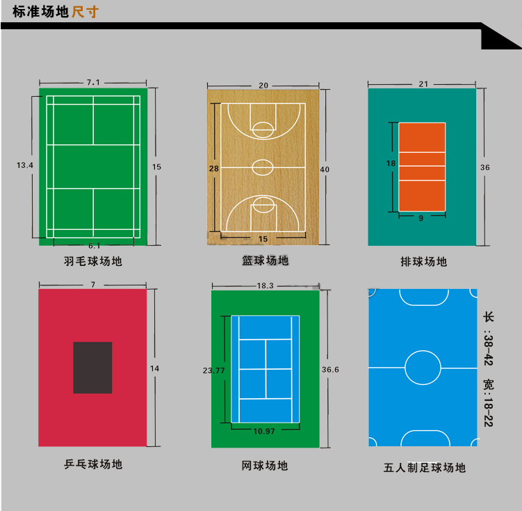 硅PU篮球场