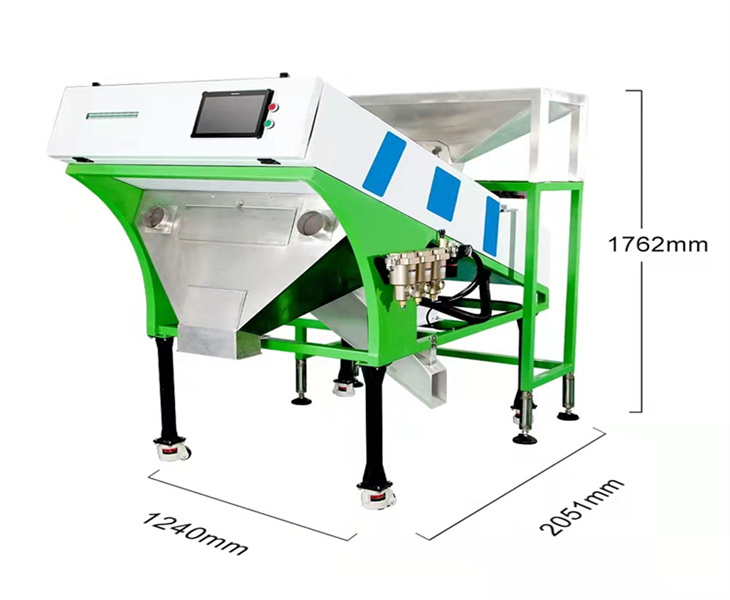 广安工业颗粒色选机安装