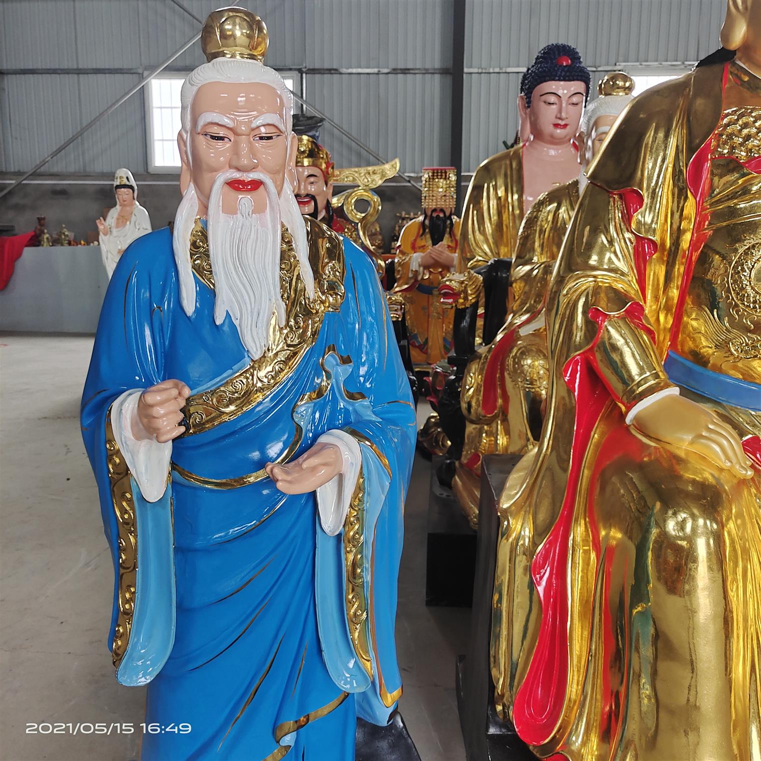 西安樹(shù)脂無(wú)量祖師佛像廠家