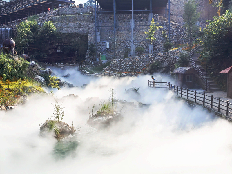 景观水池造雾机