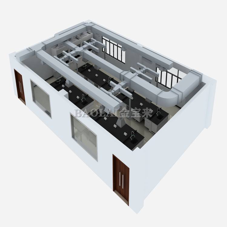 pp实验室通风柜 实验室智能通风 学校实验室通风设计