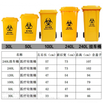 桐乡医疗废物周转箱供应商 桐乡环保医疗垃圾桶品质优质 桐乡弹盖塑料垃圾桶制品厂