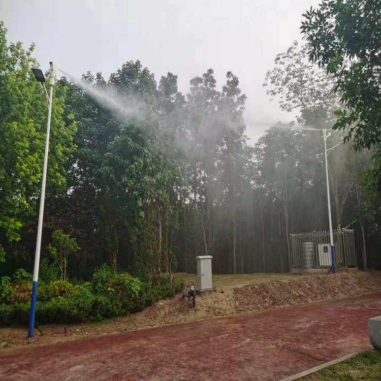 荊州高空噴霧 智能燈桿噴霧設備 一鍵操作