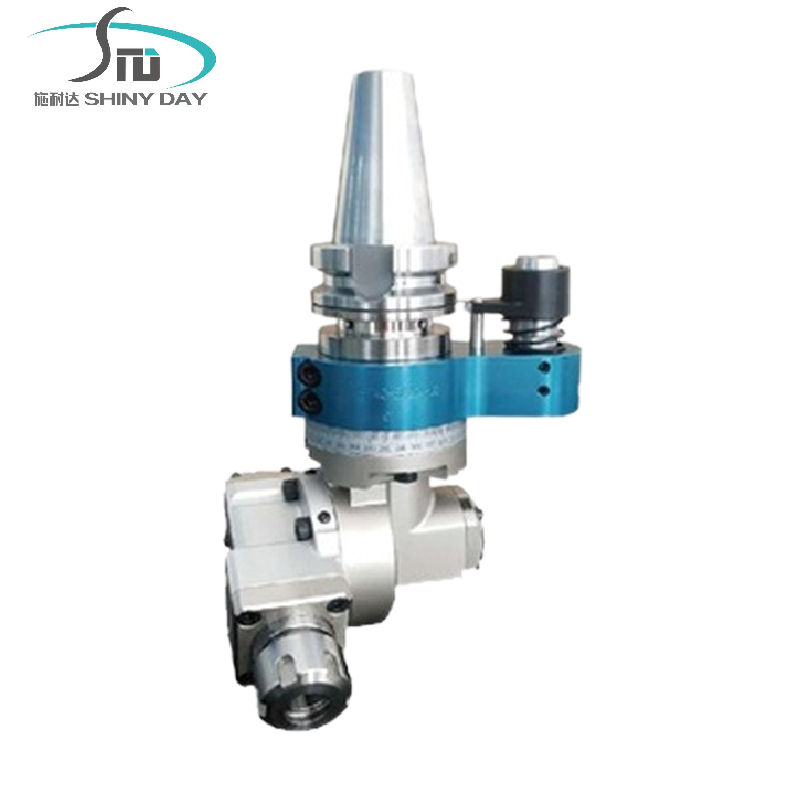 蘇州萬向角度頭廠家_加工中心側銑頭_BT40-ER25直角銑頭_cnc**銑頭廠家
