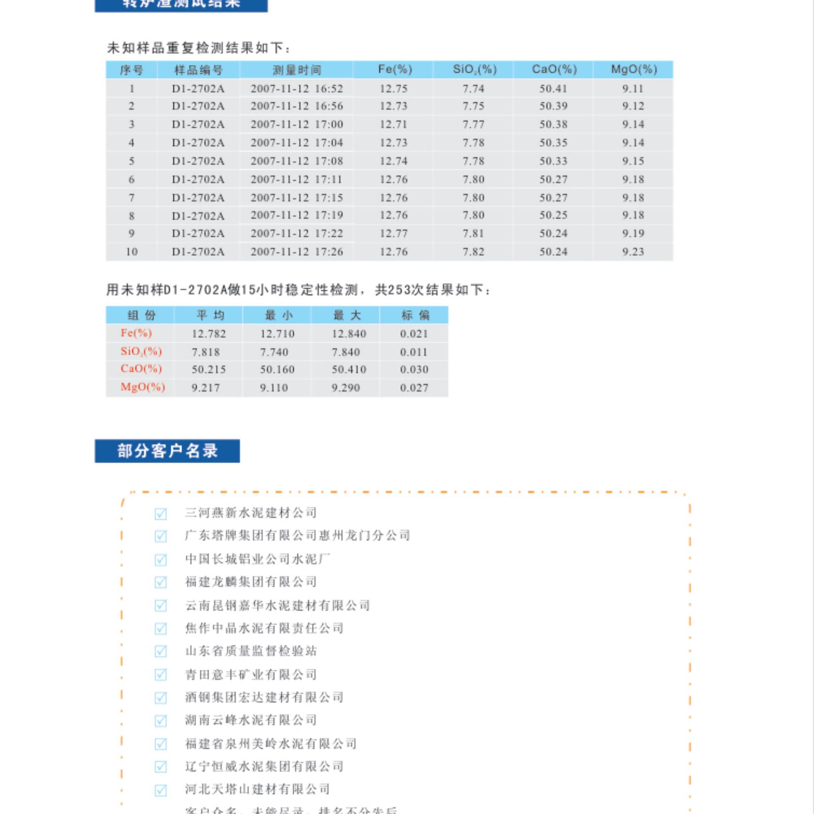 化学元素分析仪器