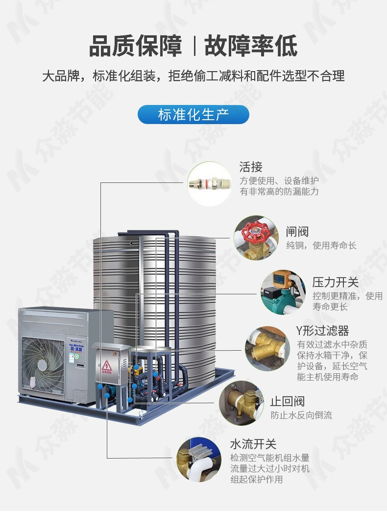 贵州15p热水工程