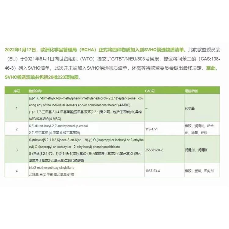 喀什MSDS报告CPST欧冠检测