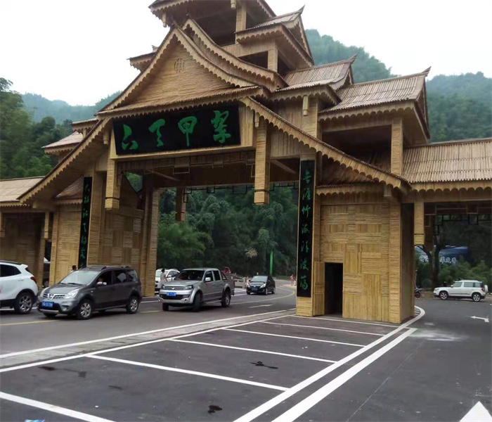 德陽農家樂竹房設計