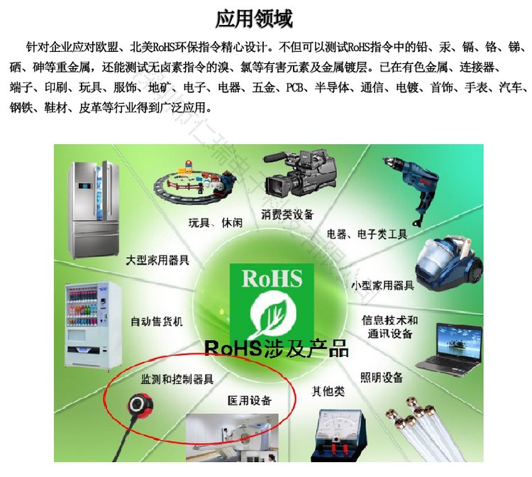 雅安ROHS检测仪器报价