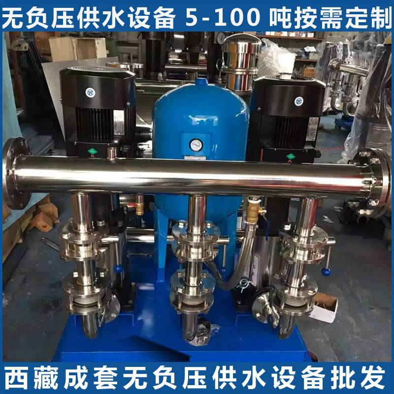 变频恒压给水设备 箱式无负压供水设备 拉萨本地成套供水安装